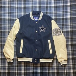 Ultra Game Dallas Cowboys Letterman Varsity Jacket Size‎ Medium NWT